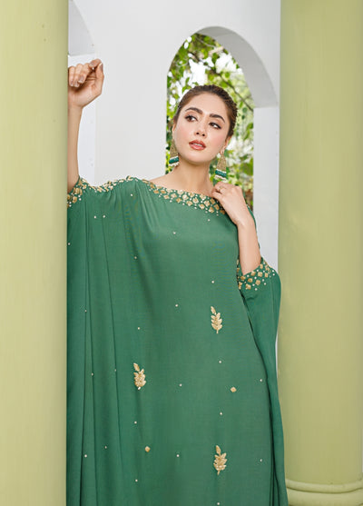 Anayra Amal Pret Embellished Grip Georgette Kurti Kashish