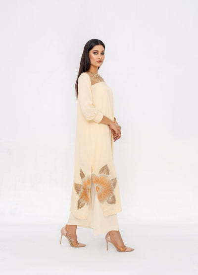 Anayra Amal Pret Embroidered Grip Georgette 2 Piece Suit Khuld