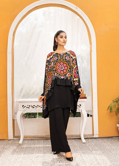 Anayra Amal Pret Embroidered Korean Silk 2 Piece Suit Rung