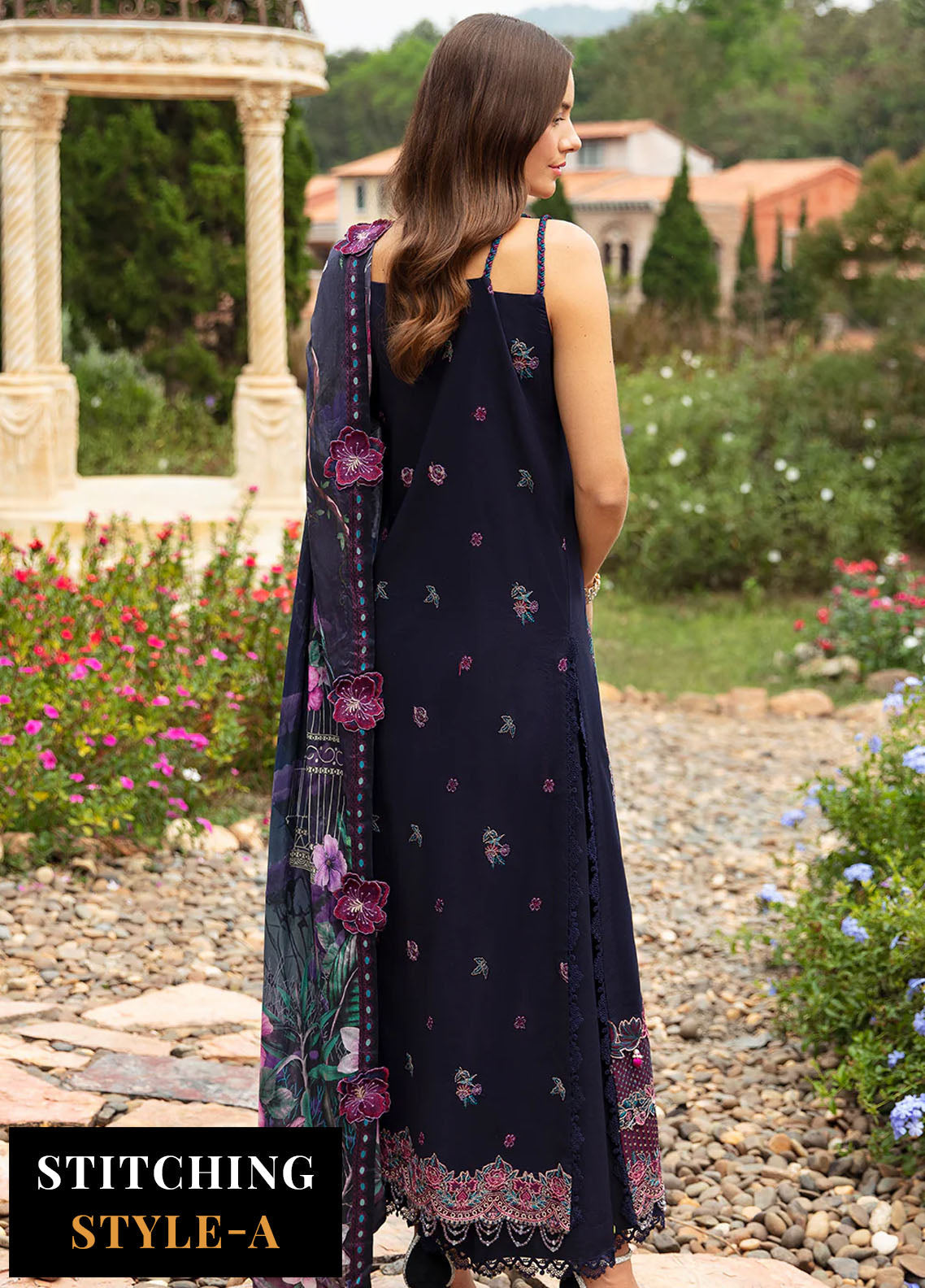 Andaaz by Ramsha Luxury Lawn Collection 2024 Vol-8 Z-803