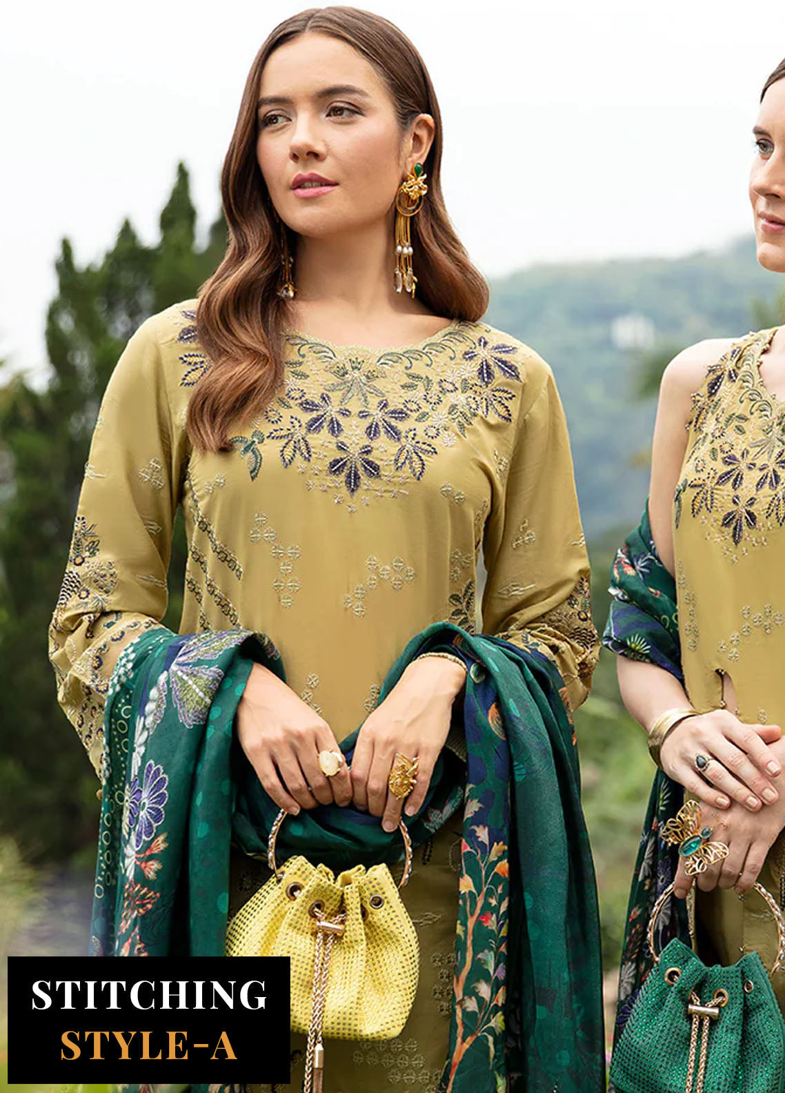 Andaaz by Ramsha Luxury Lawn Collection 2024 Vol-8 Z-804