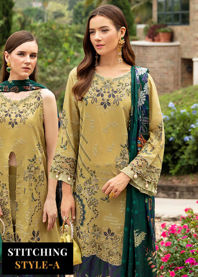 Andaaz by Ramsha Luxury Lawn Collection 2024 Vol-8 Z-804