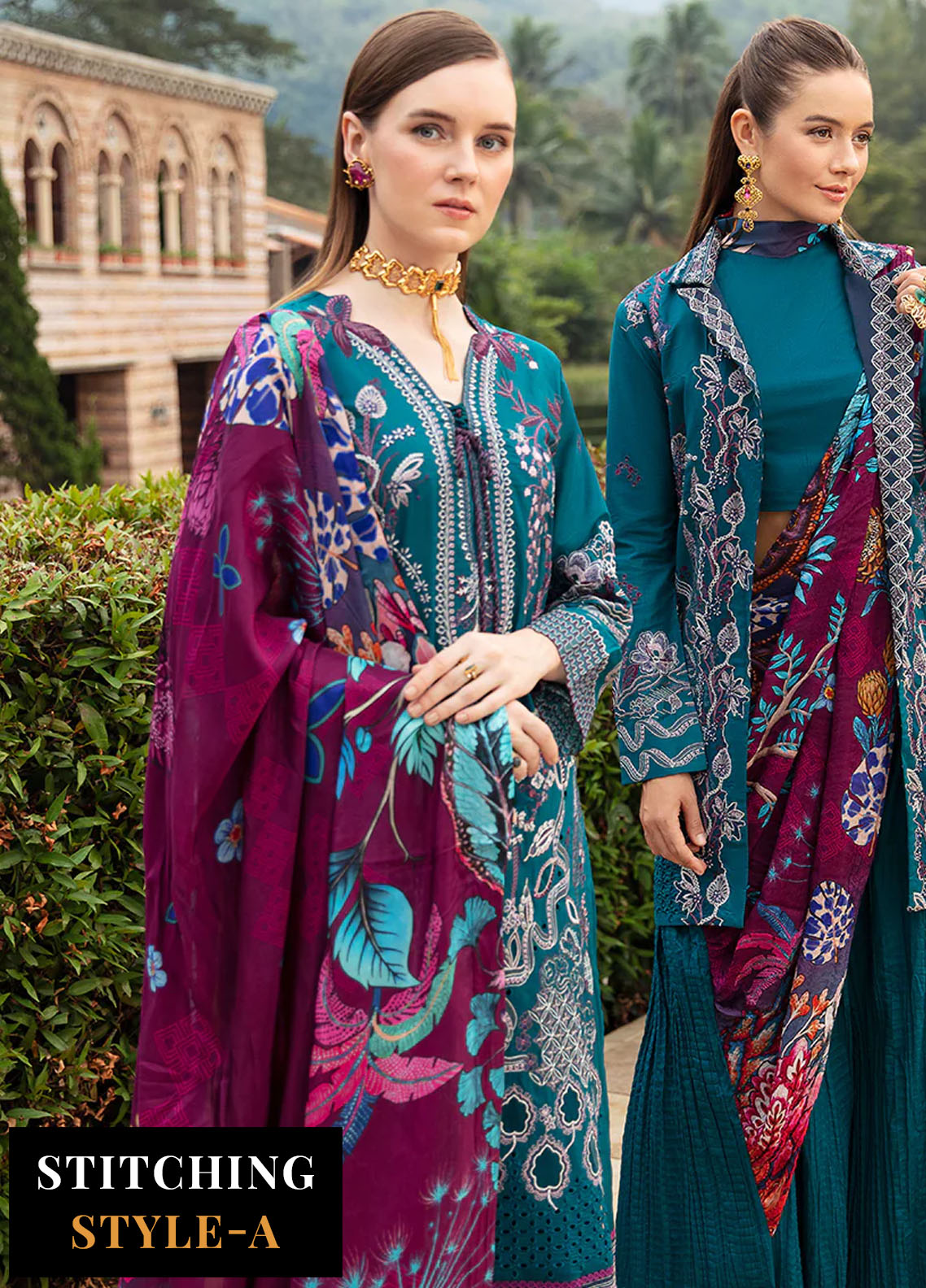 Andaaz by Ramsha Luxury Lawn Collection 2024 Vol-8 Z-805