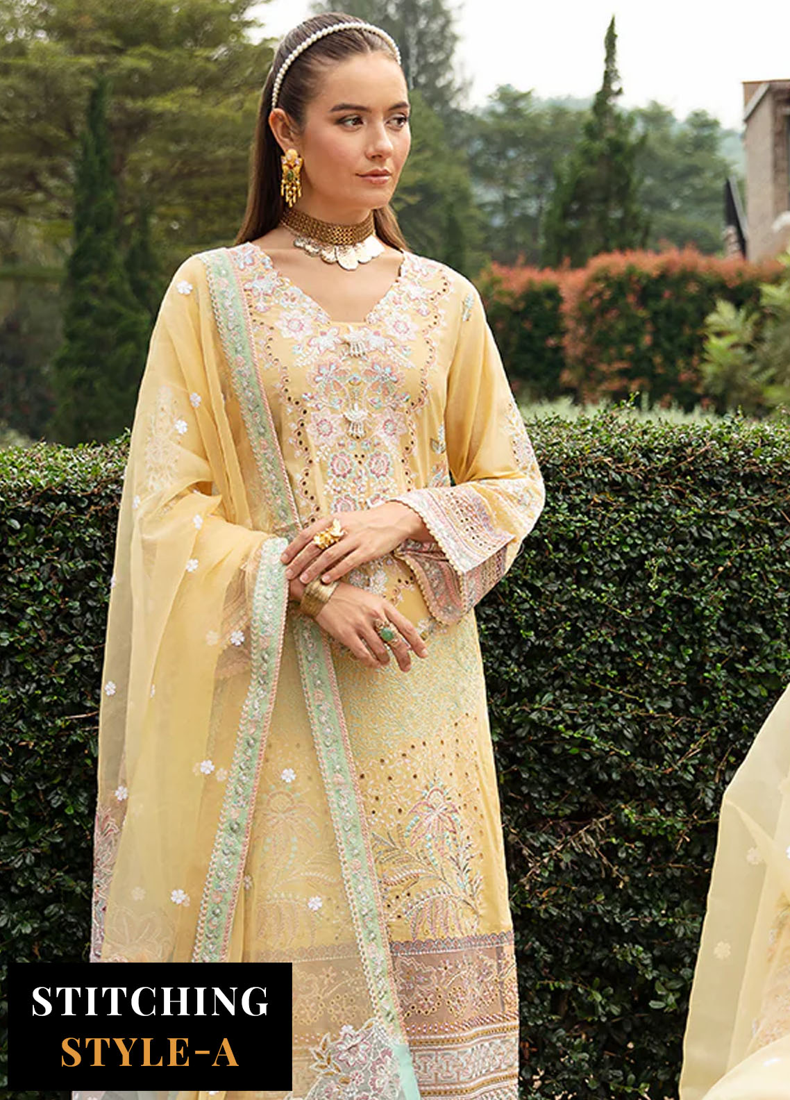 Andaaz by Ramsha Luxury Lawn Collection 2024 Vol-8 Z-806