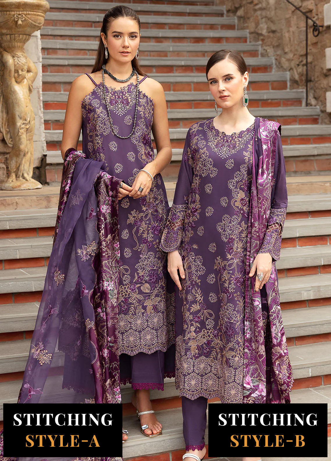 Andaaz by Ramsha Luxury Lawn Collection 2024 Vol-8 Z-807