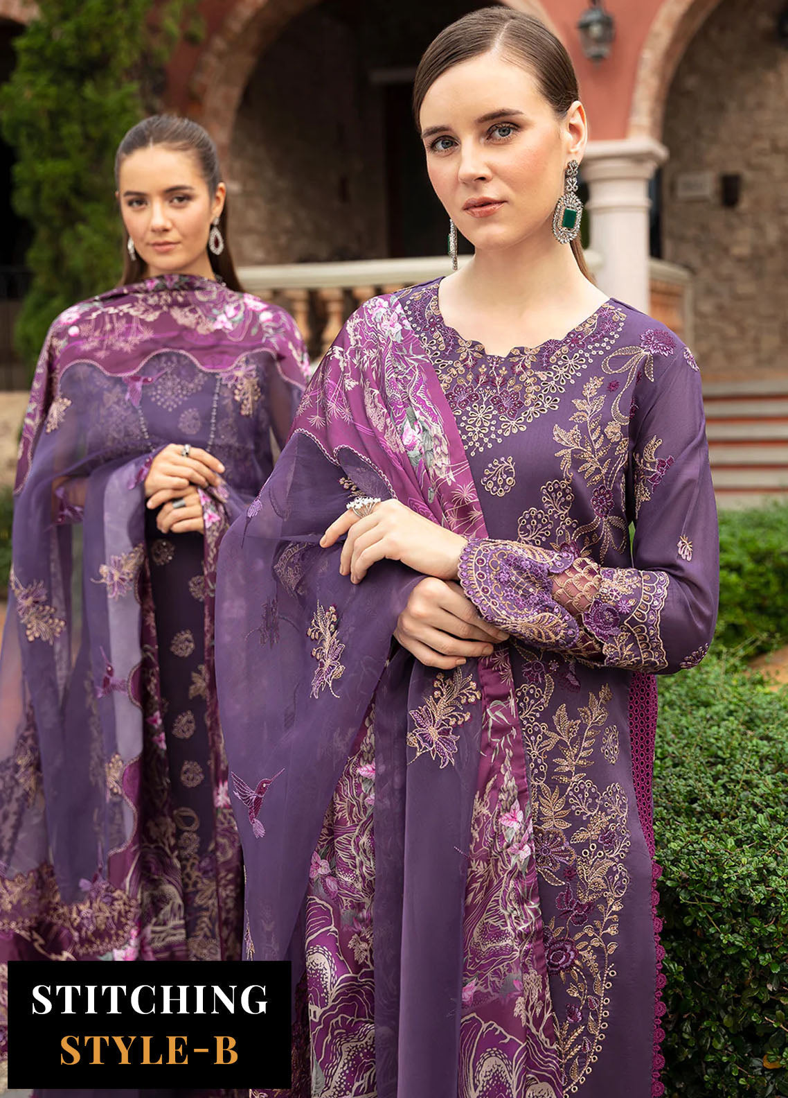 Andaaz by Ramsha Luxury Lawn Collection 2024 Vol-8 Z-807