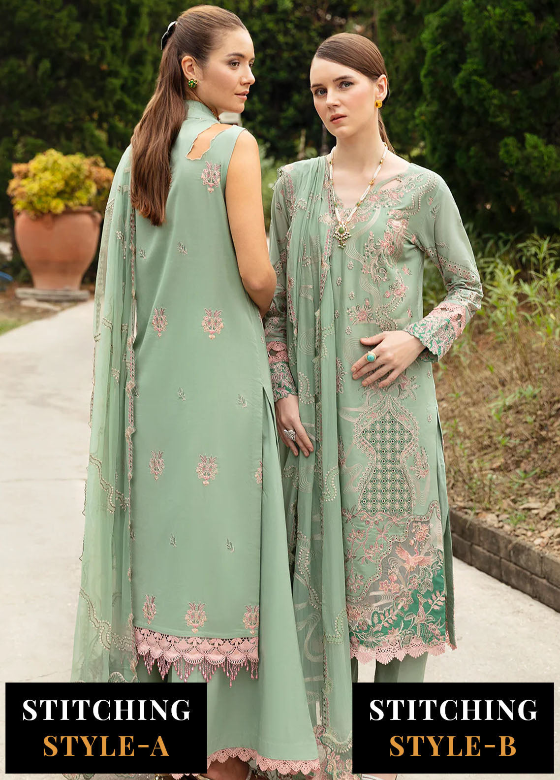 Andaaz by Ramsha Luxury Lawn Collection 2024 Vol-8 Z-808