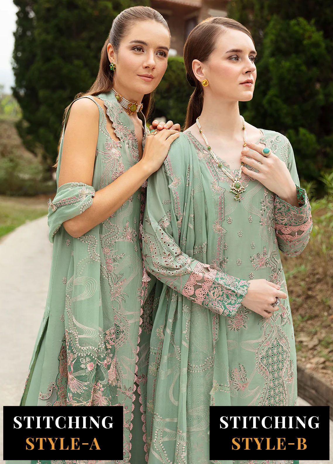 Andaaz by Ramsha Luxury Lawn Collection 2024 Vol-8 Z-808