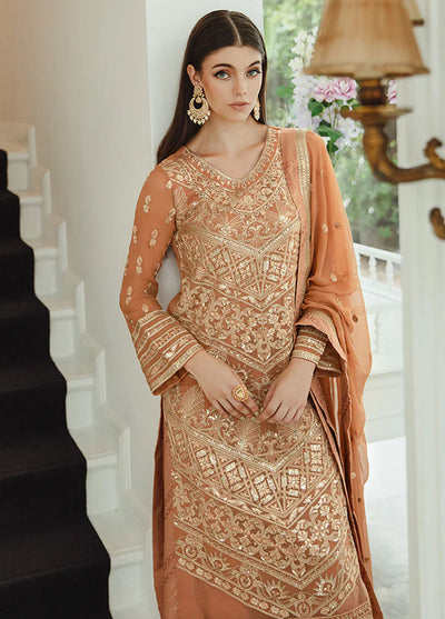 Ariya By Maryum N Maria Premium Chiffon Collection 2024 505 Parisa