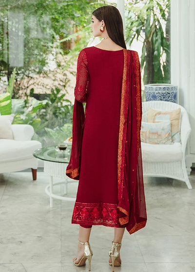 Ariya By Maryum N Maria Premium Chiffon Collection 2024 506 Shadi