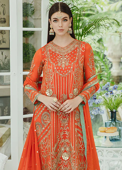 Ariya By Maryum N Maria Premium Chiffon Collection 2024 509 Mina