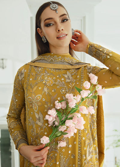 Ariya By Maryum N Maria Premium Chiffon Collection 2024 510 Laleh