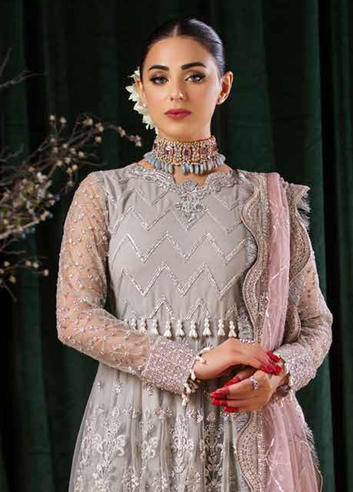 Aroha By Riaz Arts Unstitched Luxury Wedding Edit 2024 AR-06