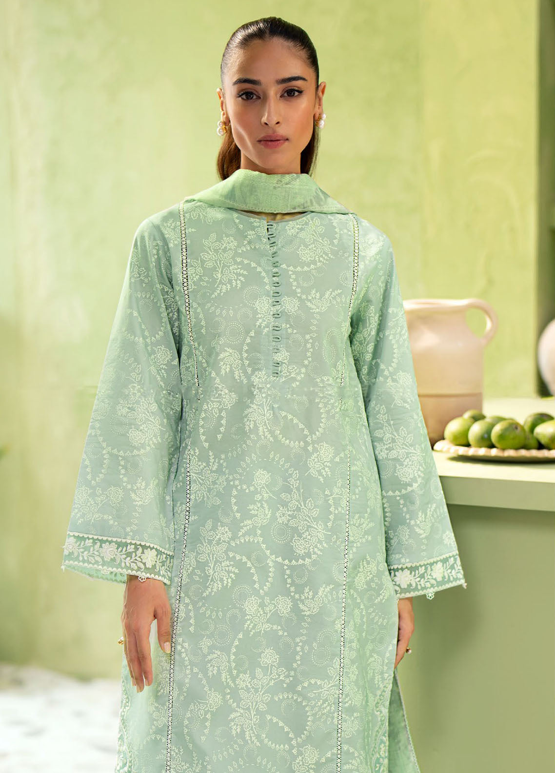 Artisan by Seran Unstitched Lawn Spring Summer Collection 2025 D-04 Lagune