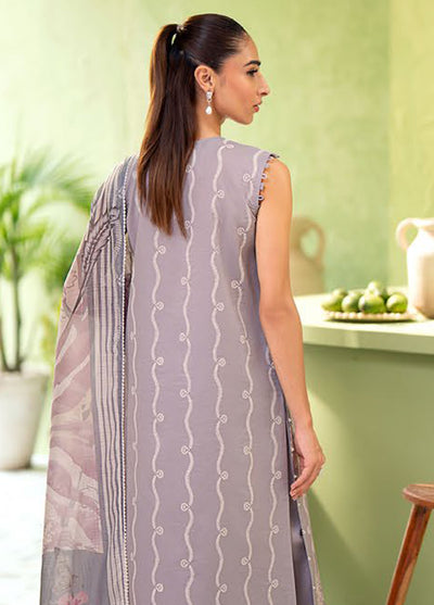 Artisan by Seran Unstitched Lawn Spring Summer Collection 2025 D-06 Gris