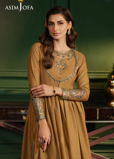 Asim Jofa Embroidered Boski Silk Suits Unstitched 2 Piece AJPF-20