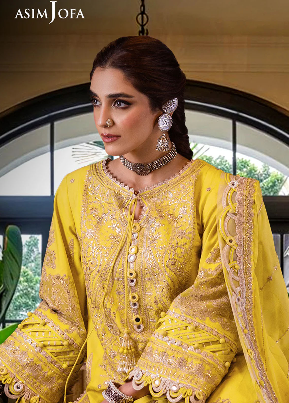 Asim Jofa Unstitched Limited Edition Collection 2024 Vol-2 AJFILE-29