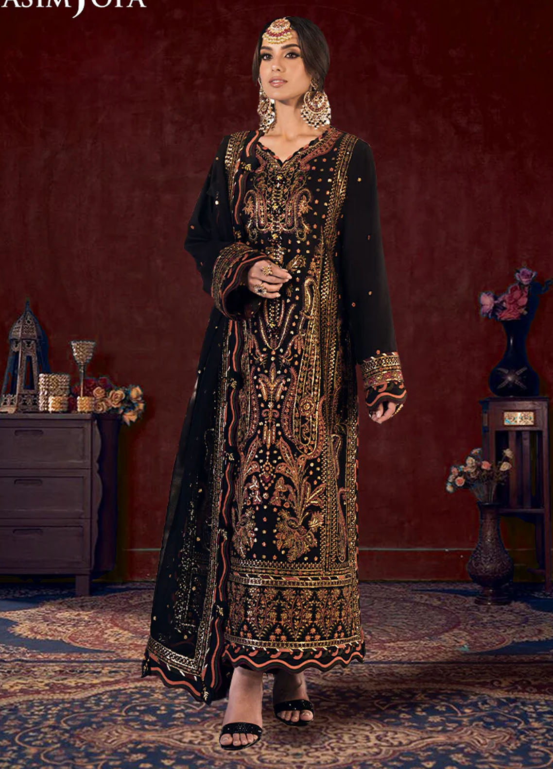 Asim Jofa Unstitched Limited Edition Collection 2024 AJFILE-05