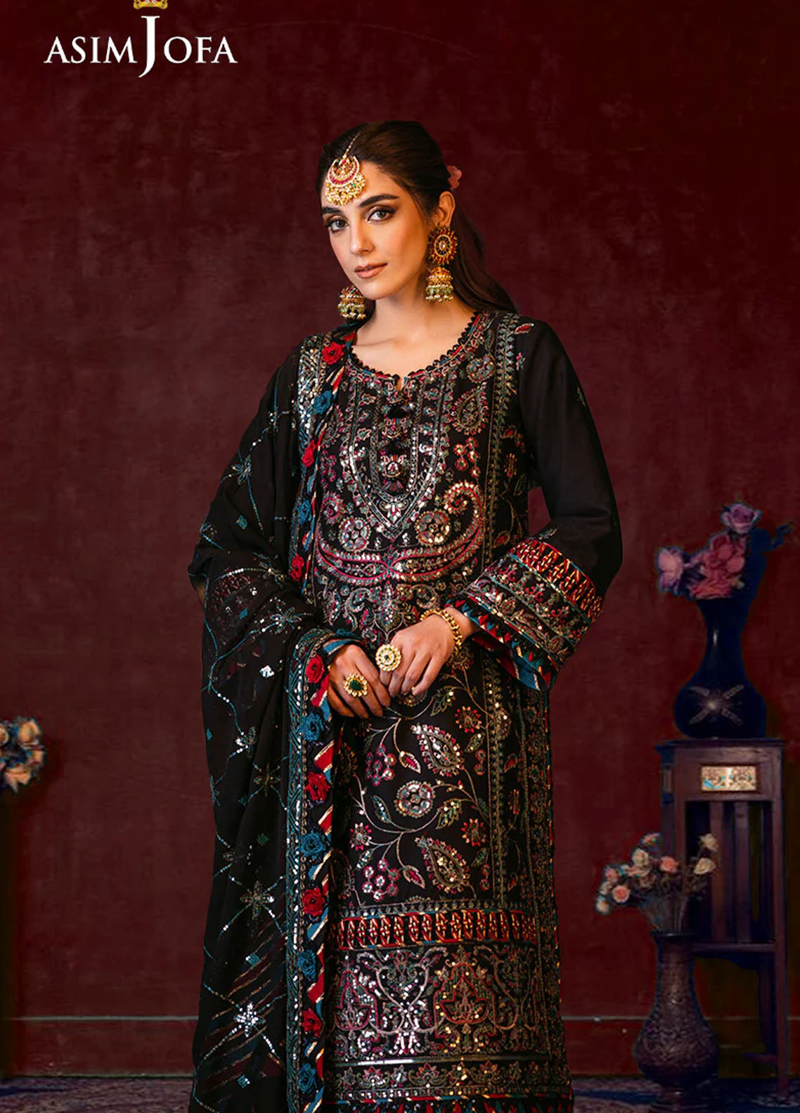 Asim Jofa Unstitched Limited Edition Collection 2024 AJFILE-14