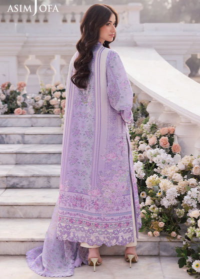 Asim Jofa Unstitched Charmeuse Silk Collection 2025 AJRS-01