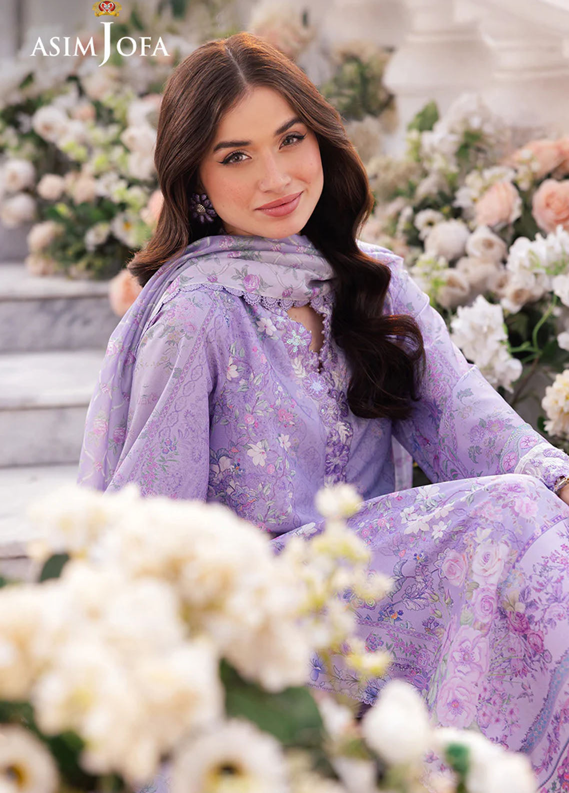 Asim Jofa Unstitched Charmeuse Silk Collection 2025 AJRS-01