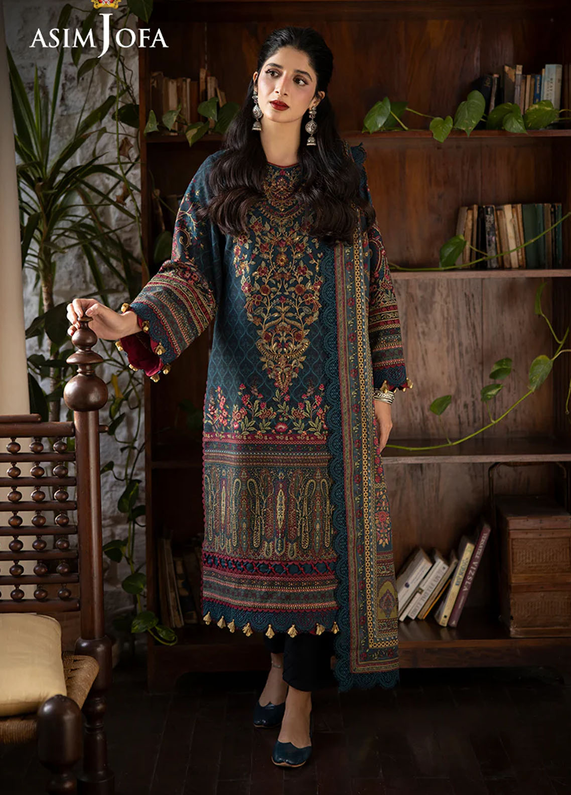 Asim Jofa Unstitched Winter Collection 2024 AJUW-03-UNS