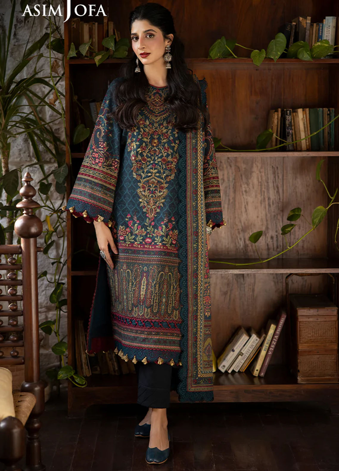 Asim Jofa Unstitched Winter Collection 2024 AJUW-03-UNS