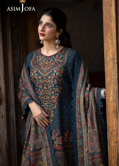 Asim Jofa Unstitched Winter Collection 2024 AJUW-03-UNS