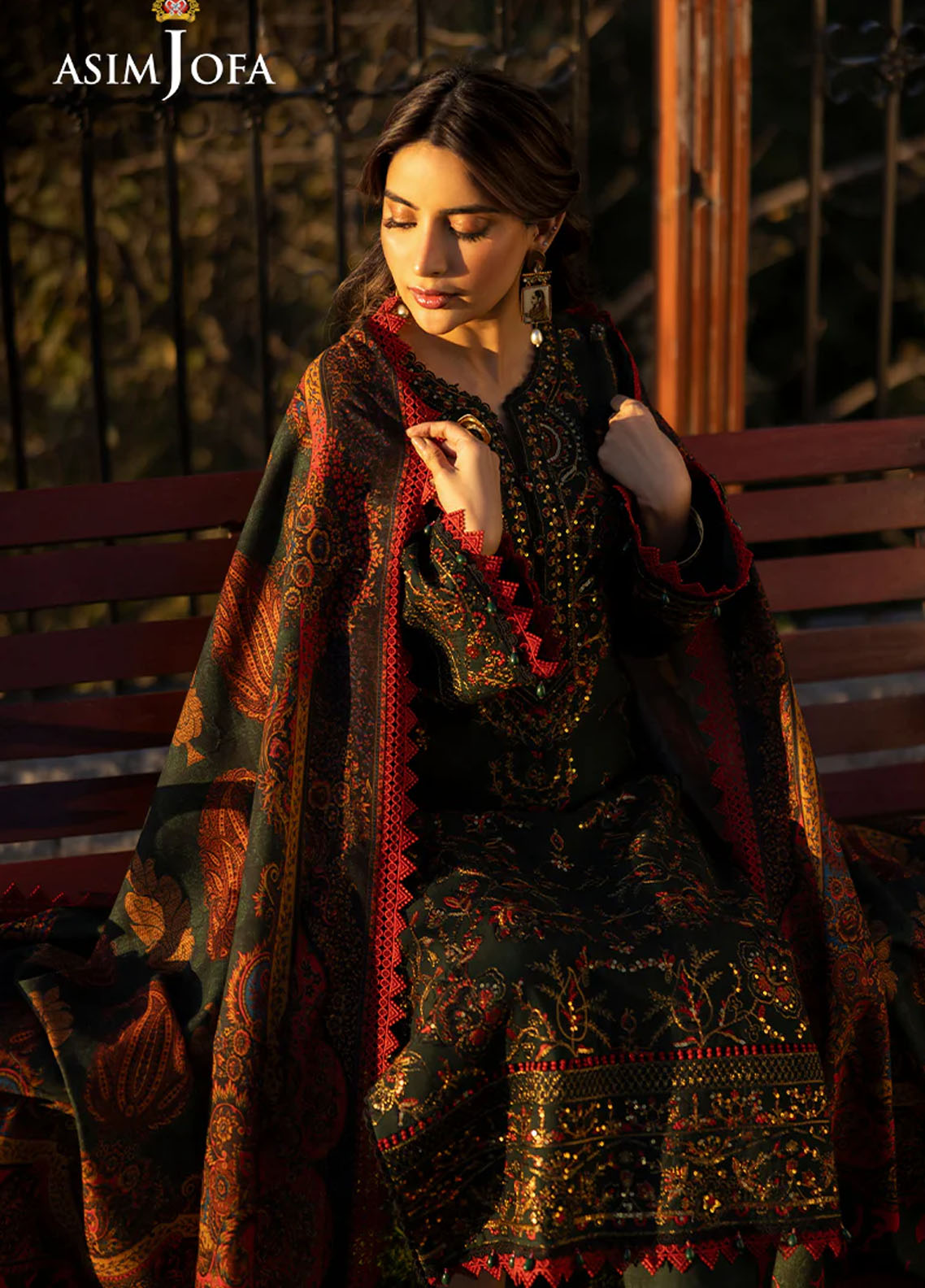 Asim Jofa Unstitched Winter Collection 2024 AJUW-11-UNS