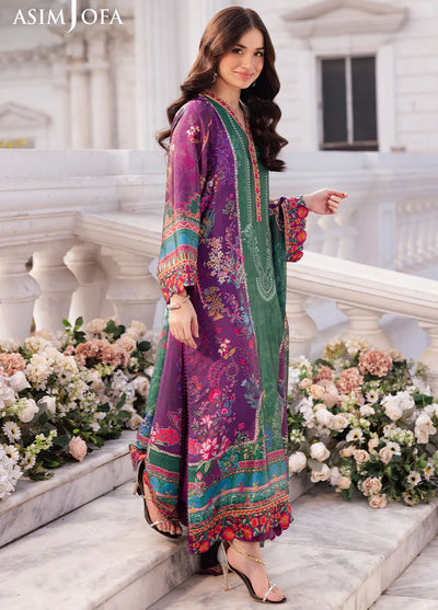 Asim Jofa Unstitched Charmeuse Silk Collection 2025 AJRS-02