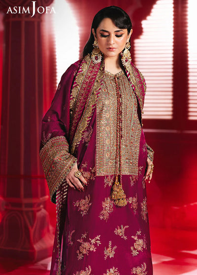 Asim Jofa Makhmal Unstitched Luxury Collection 2024 AJMV-06