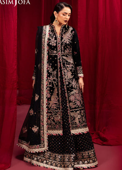 Asim Jofa Makhmal Unstitched Luxury Collection 2024 AJMV-01