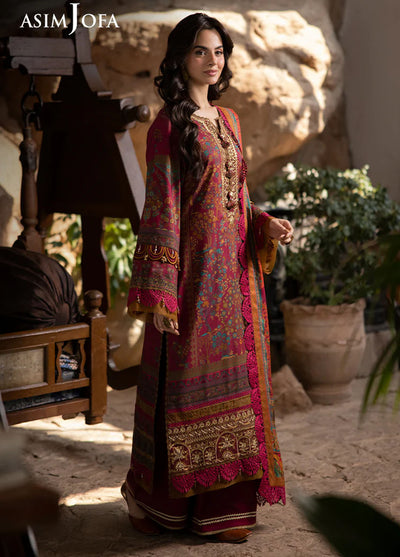 Asim Jofa Unstitched Winter Collection 2024 AJUW-18-UNS