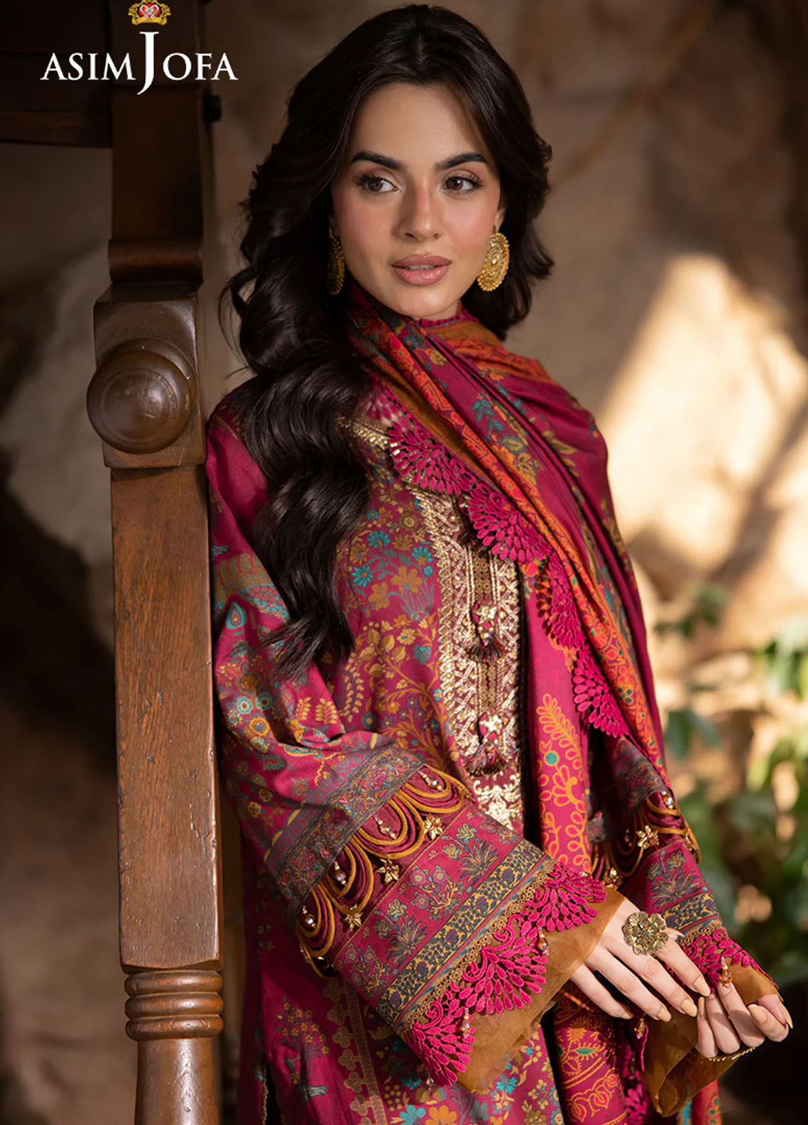 Asim Jofa Unstitched Winter Collection 2024 AJUW-18-UNS