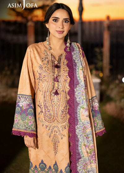 Asim Jofa Unstitched Winter Collection 2024 AJUW-19-UNS