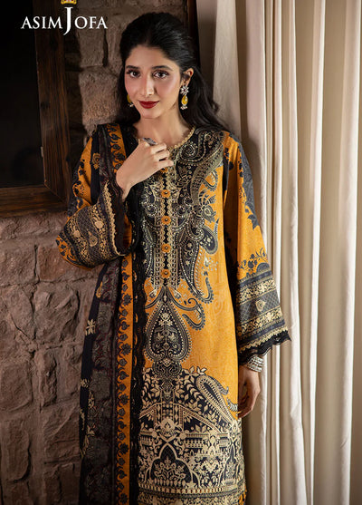 Asim Jofa Unstitched Winter Collection 2024 AJUW-23-UNS