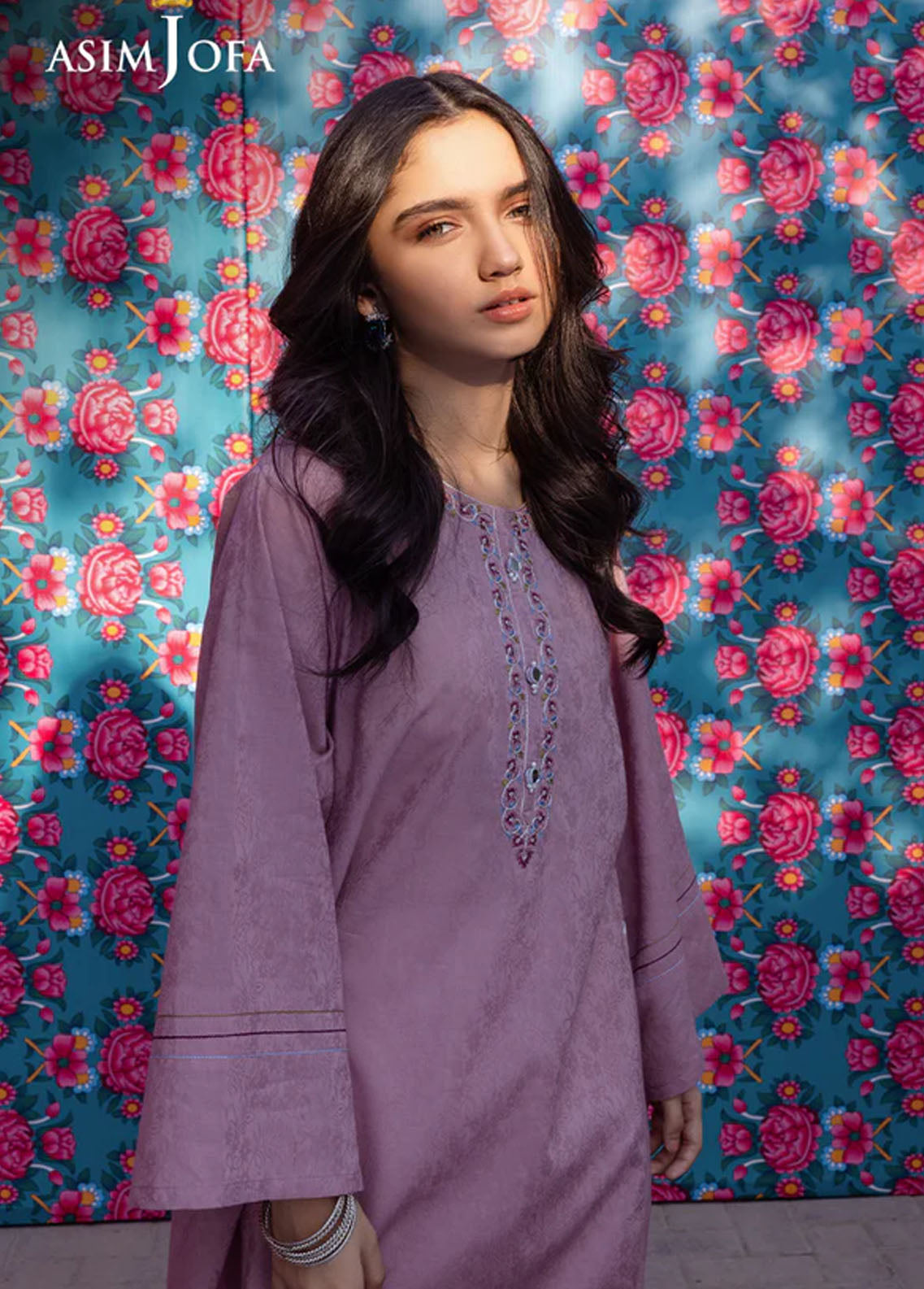 Asim Jofa Pret Casual Jacquard Kurti AJ24E AJPB-04