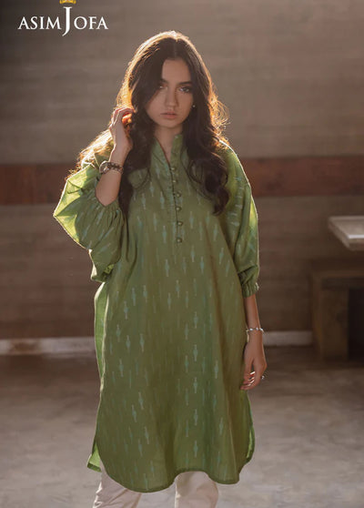 Asim Jofa Pret Casual Jacquard Kurti AJ24E AJPB-09