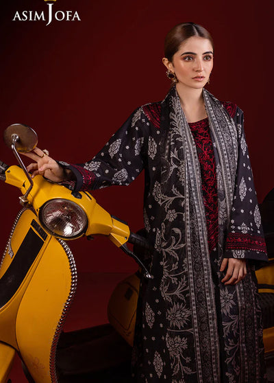 Asim Jofa Pret Casual Lawn 3 Piece Suit AJ24E AJPB-15