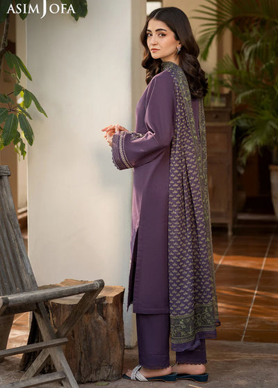 Asim Jofa Pret Embroidered Cambric 3 Piece Suit AJPB-122