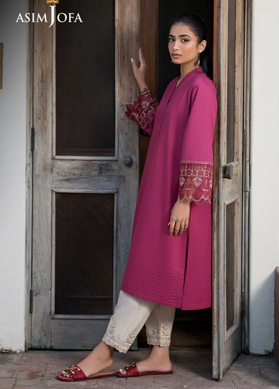 Asim Jofa Pret Embroidered Cambric Kurti AJPB-94