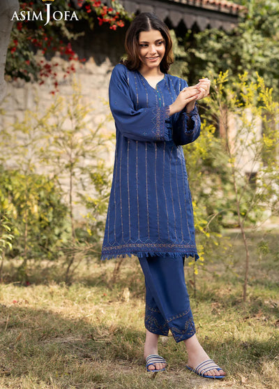 Asim Jofa Pret Solid Cambric 2 Piece Suit AJPB-71