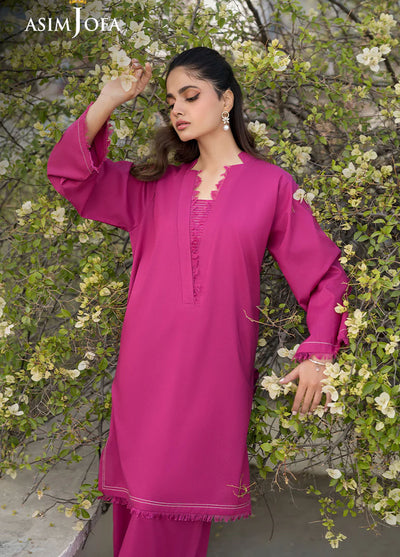 Asim Jofa Pret Solid Cambric 2 Piece Suit AJPB-124