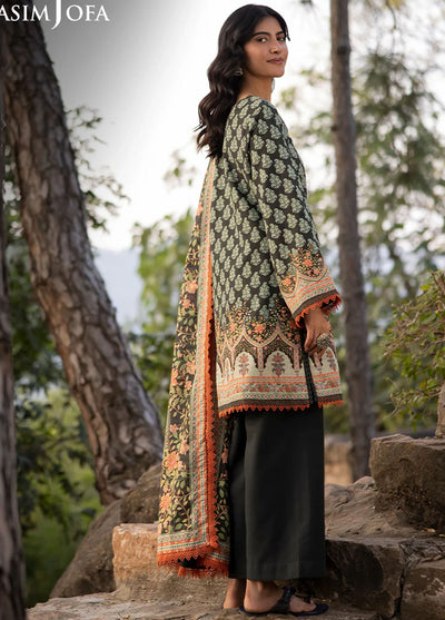 Asim Jofa Unstitched Winter Collection 2024 AJUW-43-UNS