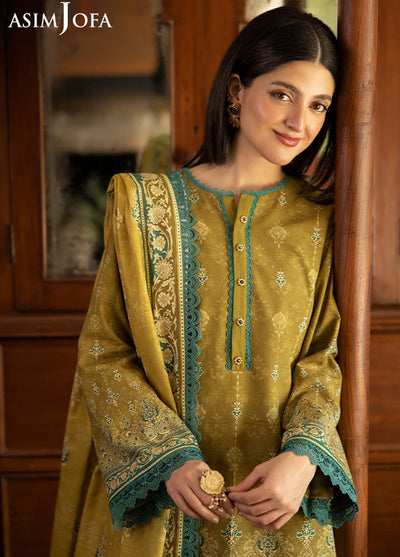 Asim Jofa Unstitched Winter Collection 2024 AJUW-49-UNS