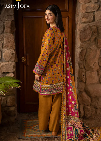 Asim Jofa Unstitched Winter Collection 2024 AJUW-56-UNS