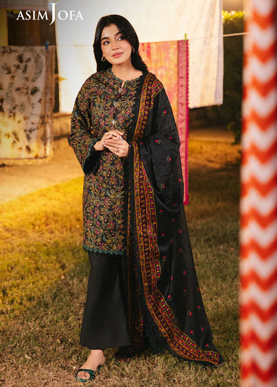 Asim Jofa Printed Lawn Suits Unstitched 3 Piece AJUBJ-25