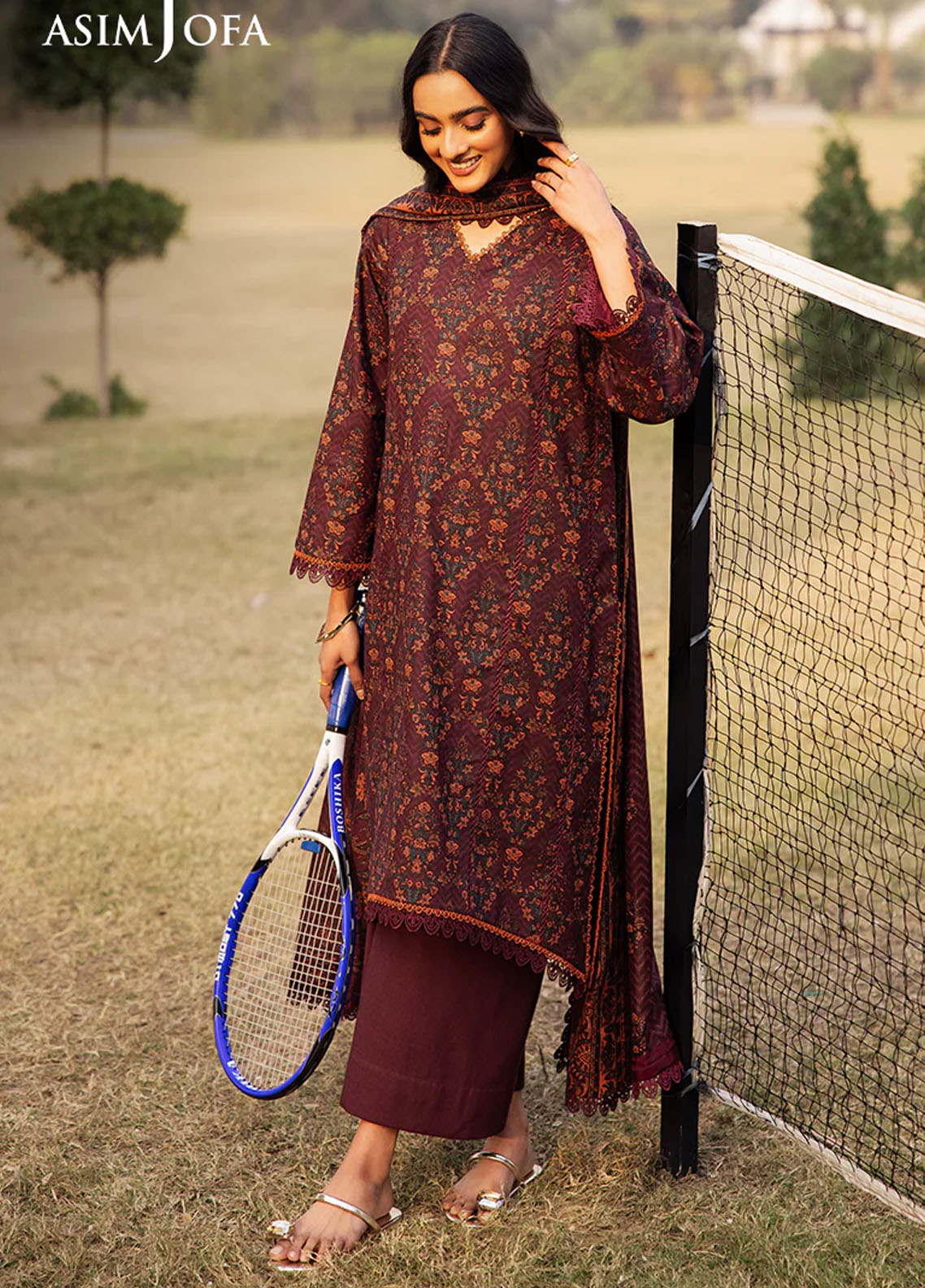 Asim Jofa Printed Lawn Suits Unstitched 3 Piece AJUBJ-28