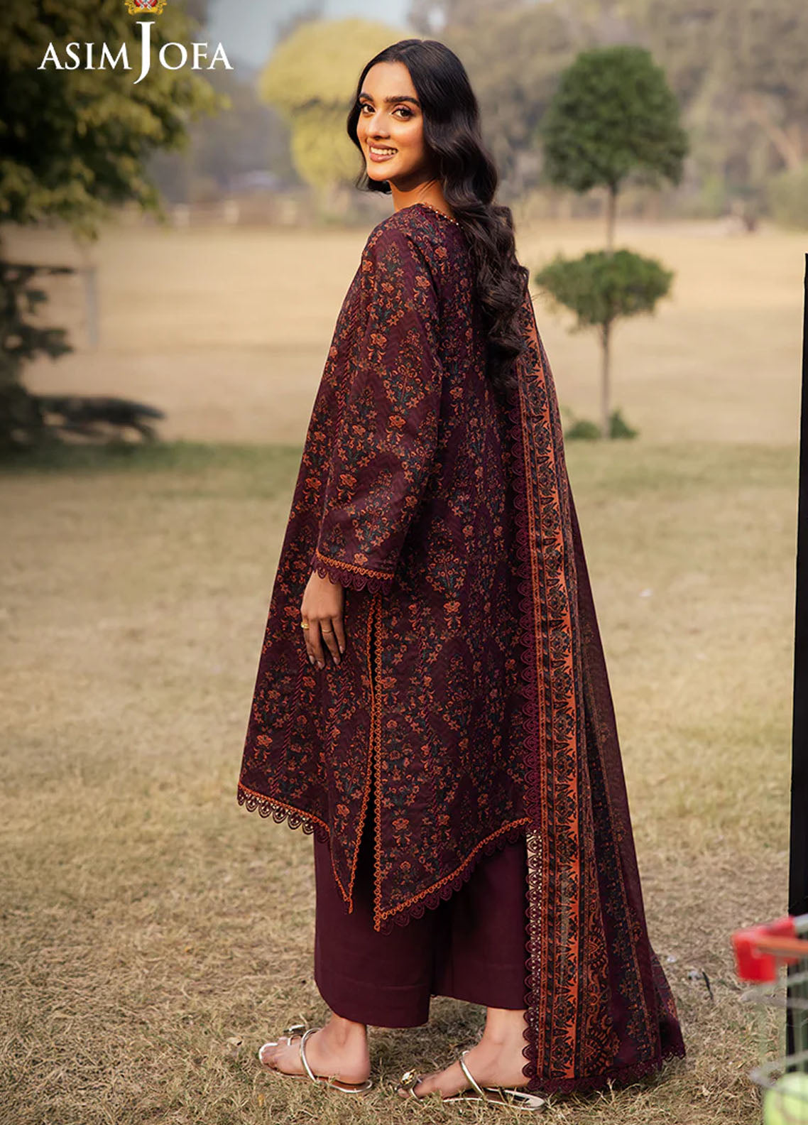 Asim Jofa Printed Lawn Suits Unstitched 3 Piece AJUBJ-28