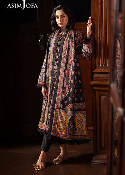 Asim Jofa Printed Lawn Suits Unstitched 3 Piece AJUBJ-45